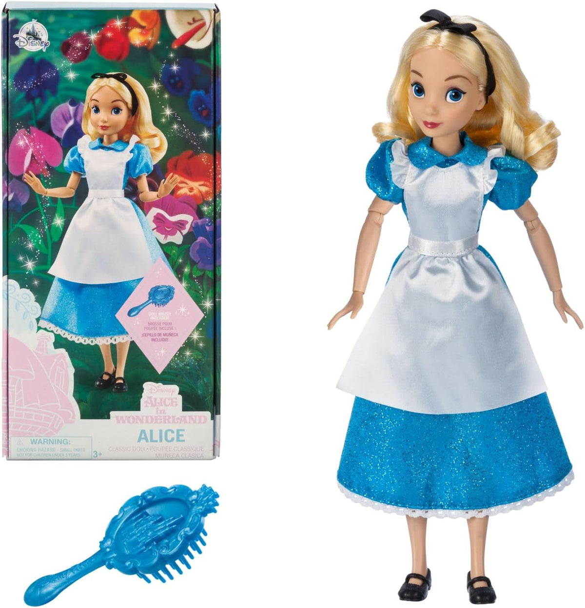 Disney Store Official Princess Classic Doll (Moana), 11 Inches, Includes Brush with Molded Details, Fully Posable Toy in Classic Outfit - Disney Princess Toys - Image 12