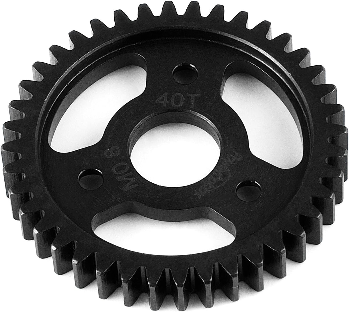 BRKRC 40T spur gear angled profile showing tooth count