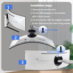 Tjweiqing Odyssey G9 VESA mount adapter hardware and screws