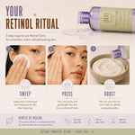 Pixi Retinol Tonic skincare bottle on neutral background