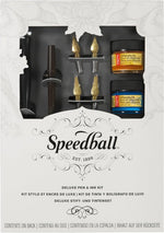 Speedball Deluxe Pen and Ink Kit front view calligraphy set