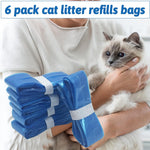 Apatal continuous cat litter liner bundle package layout for pet owners