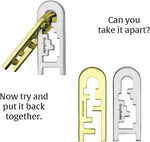 Bepuzzled Level 4 brainteaser puzzle packaging display
