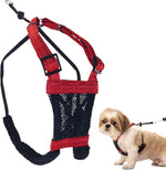 Sporn No Pull Dog Harness, Durable Nylon Mesh Harness for Large Dogs, No Choke Design, Padded Restraint Sleeves, Adjustable Fit, Easy On/Off, Large/XL for Extra Large Breeds, Black - Image 9