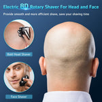 Next Beauty bald head shaver packaged for travel
