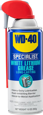 WD-40 Specialist White Lithium Grease Spray can front view
