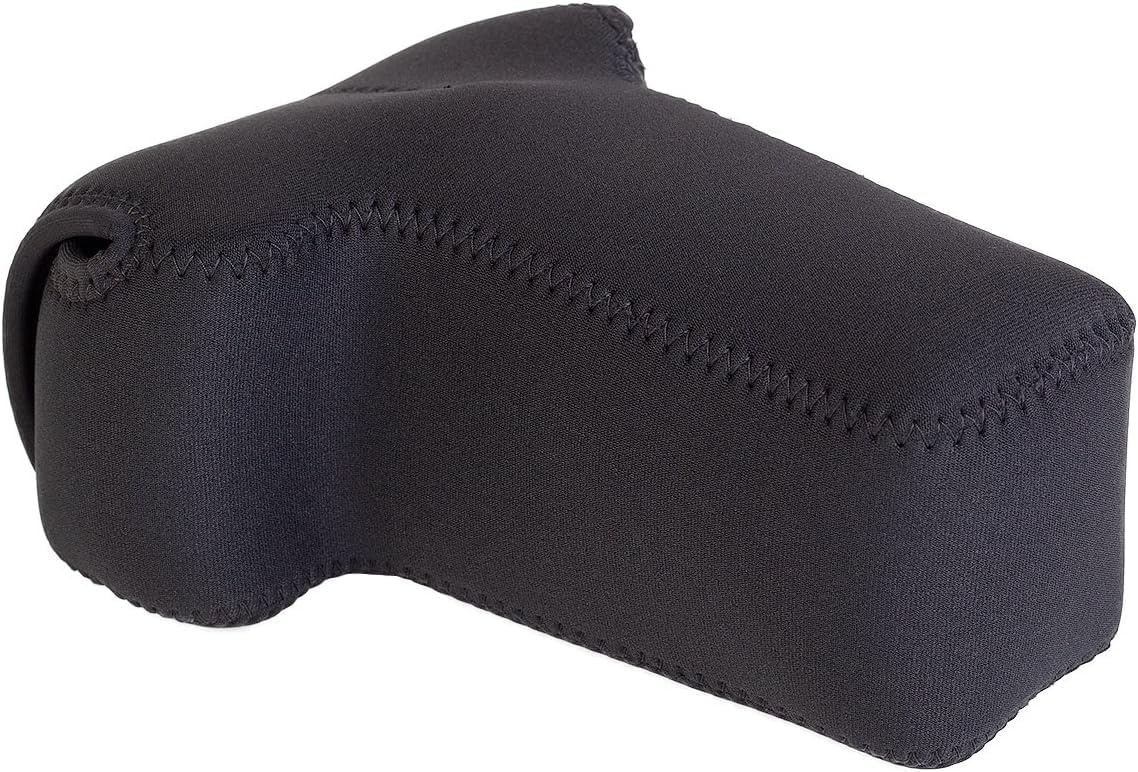 Op/Tech USA camera sleeve packed in backpack