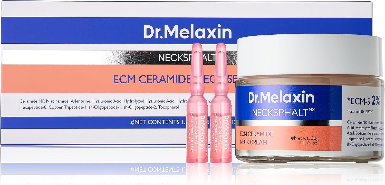 Dr. Melaxin Necksphalt ECM Neck Lifting Duo front view