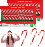 Fruidles artisanal designed red and white striped peppermint hard candies