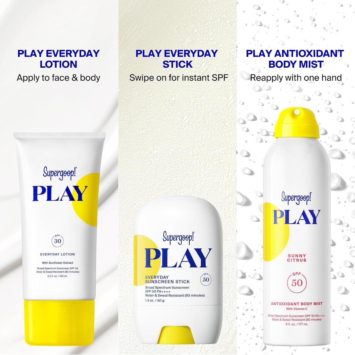 Supergoop! PLAY Everyday Lotion - Broad Spectrum Body & Face Sunscreen - Great for Active Days - Fast Absorbing, Water & Sweat Resistant - Image 11