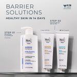 Close up of RoC Barrier Renew SPF 30 branding