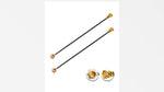 Pobady cable set for wireless electronic connectivity