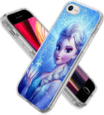 SMAIGE cute phone case back view with Elsa design