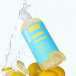 Vegan and paraben-free Bliss body wash product display