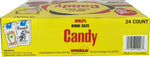 Assorted designs of World Confections King Size Candy Cigarette packs