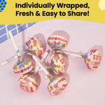Smarties candy company authentic lollipops retail packaging
