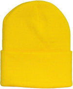 TOP HEADWEAR Solid Winter Long Beanie fabric texture closeup