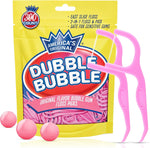 Argento SC flavored floss picks bubble gum front packaging view