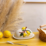 WK WENKRYGDN lemon handle butter holder lifestyle view