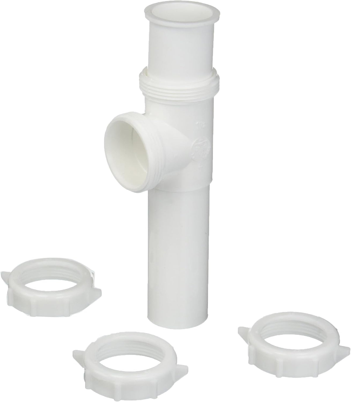 Plumb Pak end outlet tee front view plumbing hardware