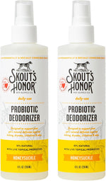 SKOUT'S HONOR Probiotic Pet Deodorizer Spray- Hydrating Daily-Use with Avocado Oil & Omega-3s, Microbiome Friendly Certiified, Paraben & Sulfate-Free, 97% Natural, 8oz, Sunkissed Coconut - Image 14