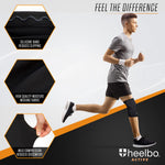 Heelbo knee support sleeve side profile