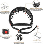 Close up of Mayerzon anti pull collar showing rubber tipped links