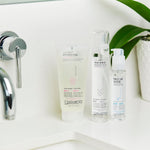 Texture and squeeze bottle cap of Giovanni extreme hold vegan styling gel