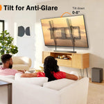 Xinlei heavy duty TV wall mount installed on brick wall