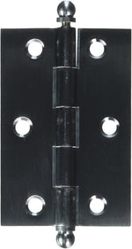 Deltana cabinet hinge mounting holes and leaf thickness