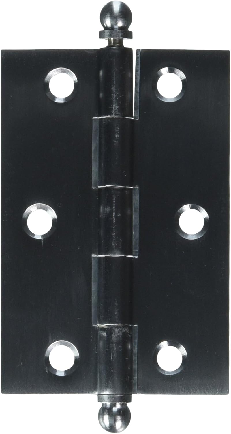 Deltana cabinet hinge mounting holes and leaf thickness