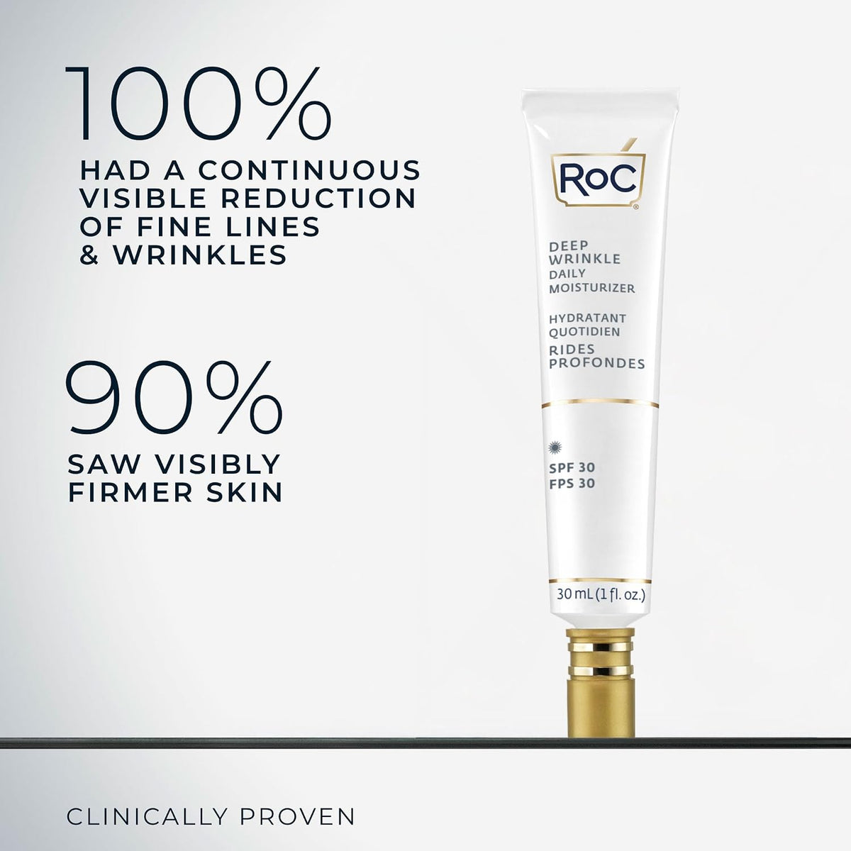 Roc Retinol Correxion Daily Moisturizer SPF 30 tube packaging