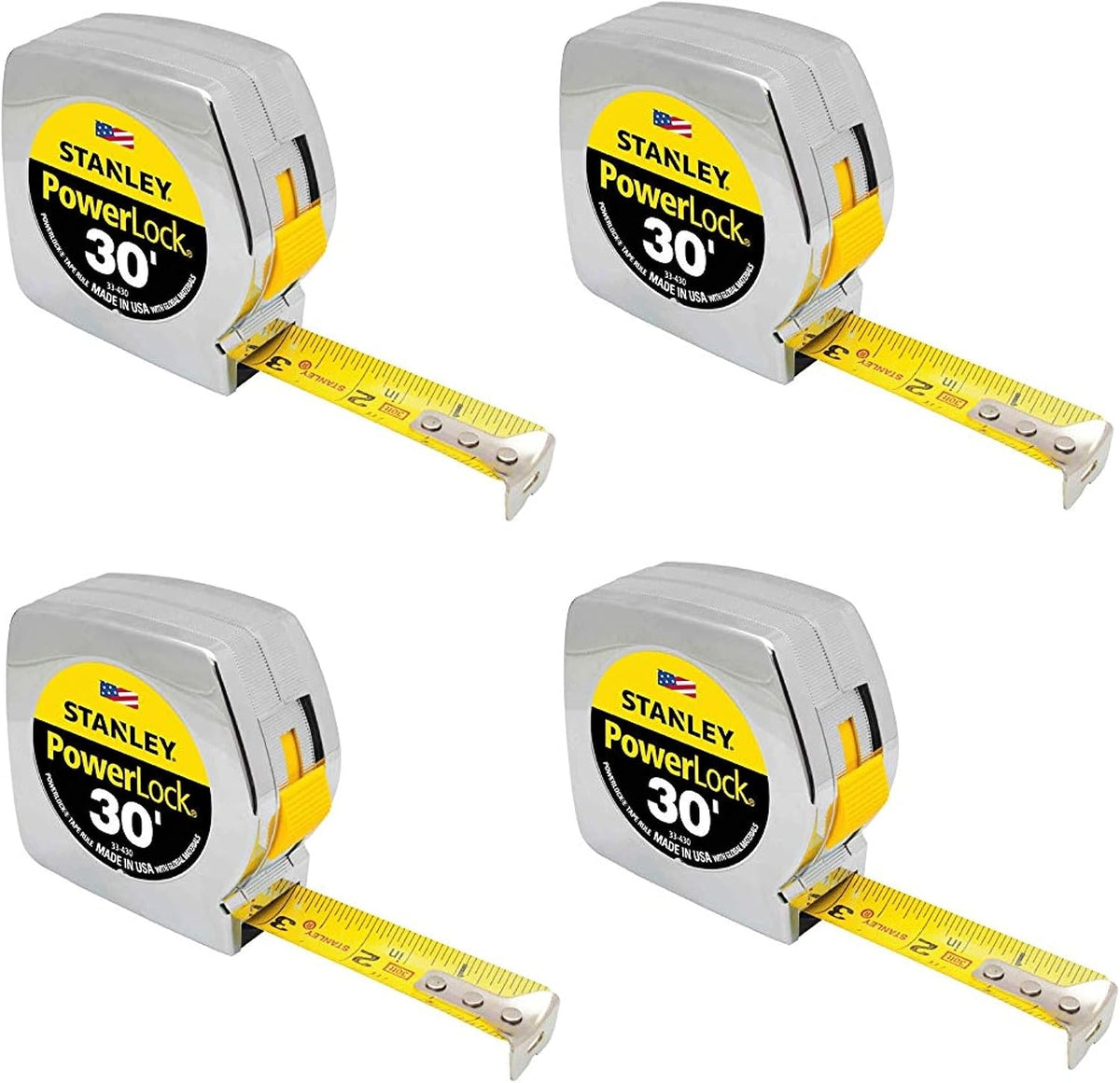 Stanley 33 212 measuring tape scale and markings