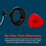 Online Led waterproof LED marker light wiring harness plug