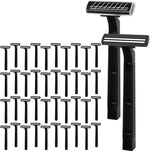 Cxyary 110 pieces twin blade disposable razors front view