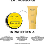 Deep Steep moisturizing cream texture and consistency