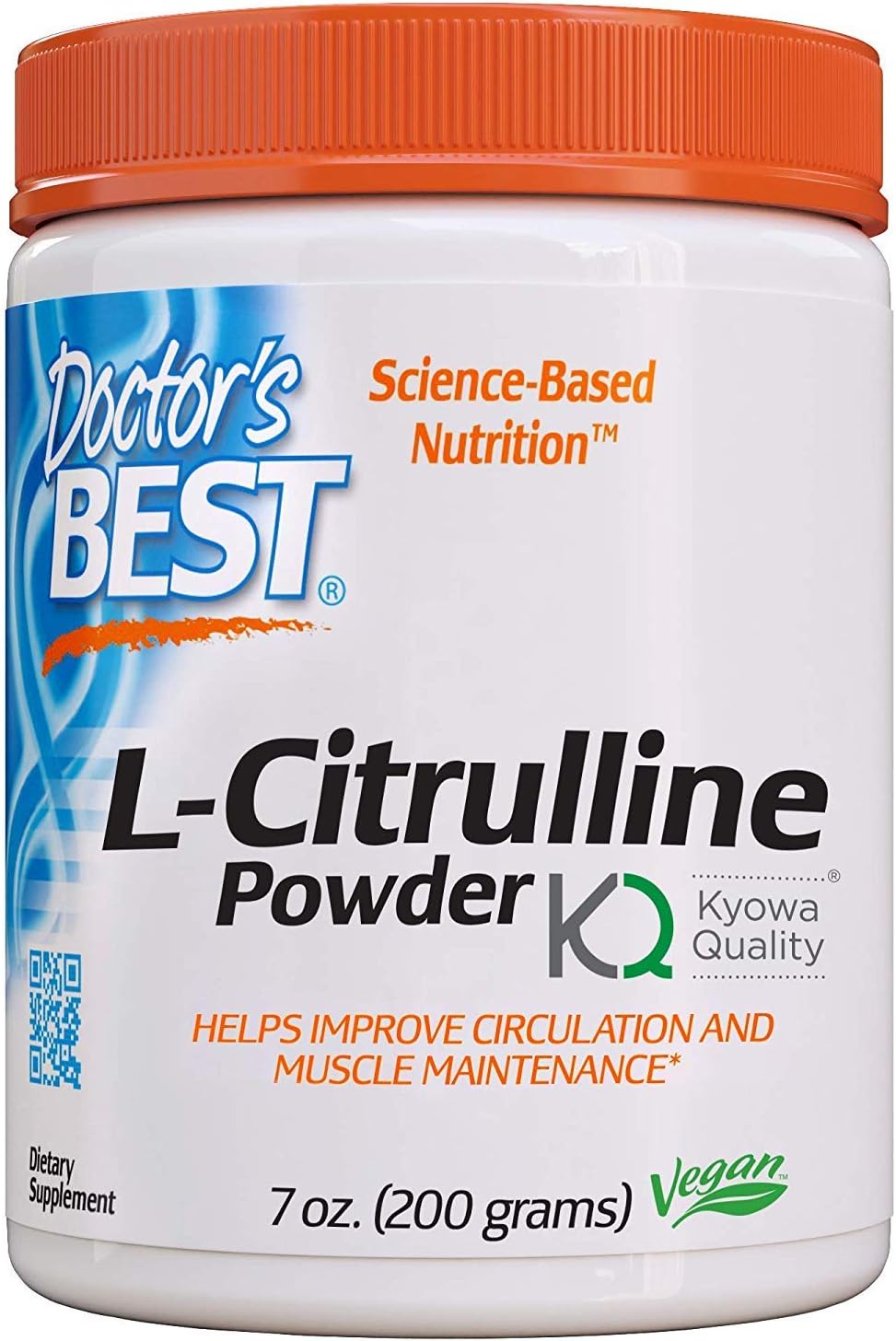 Doctor's Best L-Citrulline Powder front view bottle