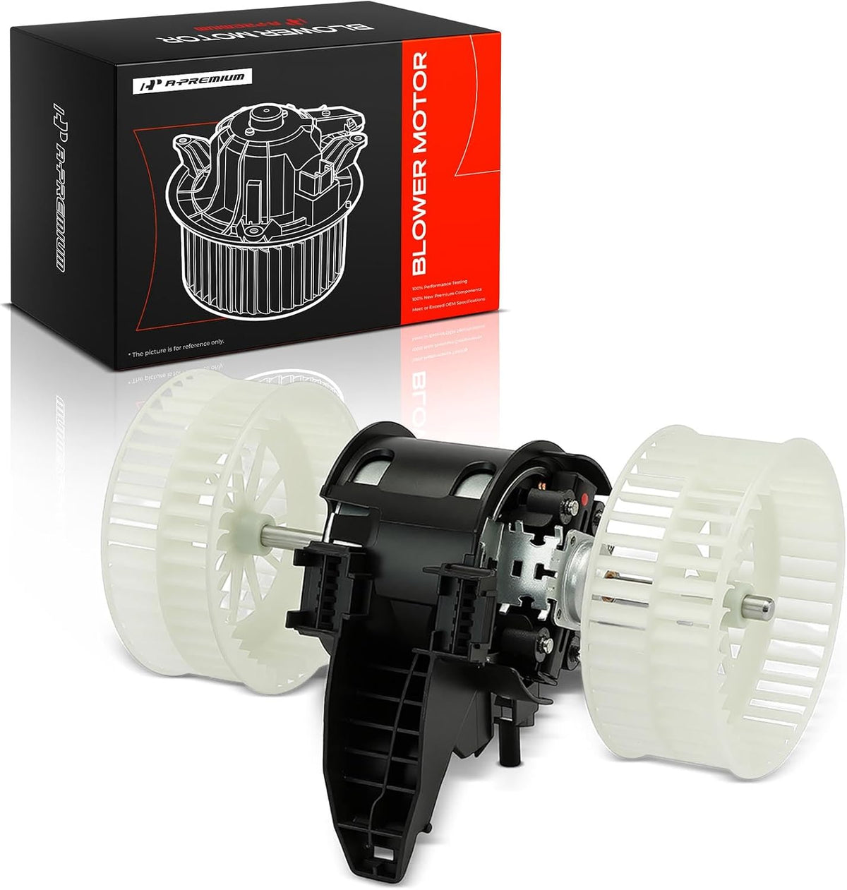 A-Premium Front HVAC Heater Blower Motor with Fan Cage | Compatible with BMW 530i, 528i, 525i, 535i, 650i, 550i, 530xi, 535xi, 645Ci, 545i, 535i xDrive, 528xi, M5, 528i xDrive - Image 10