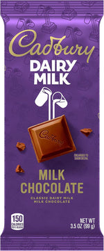 USA imported Cadbury Milk Chocolate 3.5 Ounce packaging