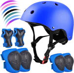 Kids Bike Helmet Set Adjustable for Children, Boys, Girls and Teenagers Aged 3-8 Years Includes Elbow, Knee, Wrist Guards Children's Helmet Protection Set for Bikes SkateboardsRollerskates - Image 13