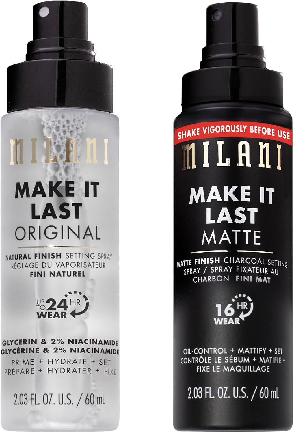 Milani Sunscreen Setting Spray + Primer, Make It Last Sunscreen for Face- SPF 30 UVA & UVB Protection Antioxidant Rich Formula for Broad Spectrum Protection, Prime + Set + Protect, 2.02Fl. Oz - Image 15