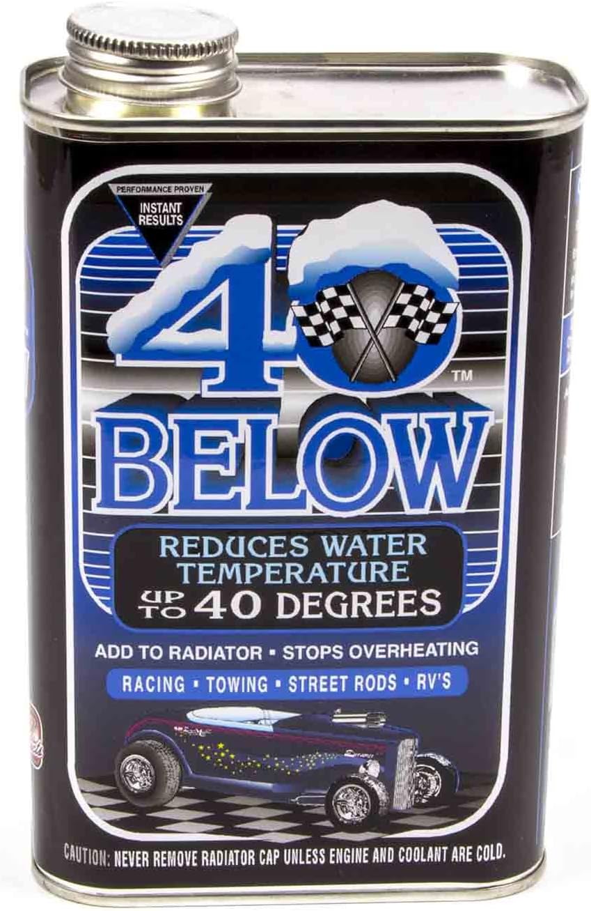 Pro-Blend 530 4032 Hot Lap 40 Below coolant additive 32 Ounce metal can front view for engine temperature reduction.