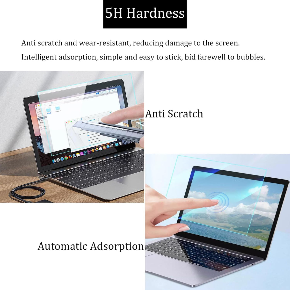 Installation tool kit included with i-Tensodo screen protector