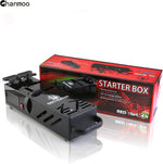 Chanmoo power box motor compartment and internal wiring layout