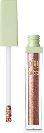 Pixi Liquid Fairy Lights Crystalline applied on eyelids