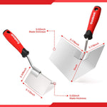Goldblatt outside corner trowel stainless steel blade