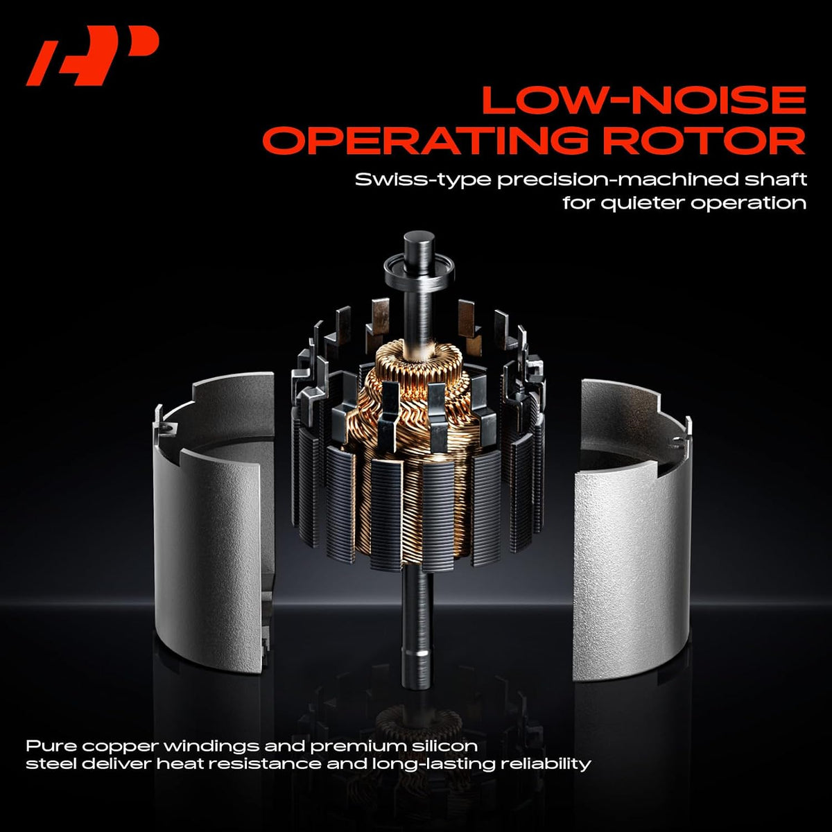 A-Premium automotive blower motor balanced fan wheel