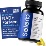 Selerb NAD Plus Supplements for Men bottle front view