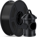iSANMATE ASA filament black front view spool package
