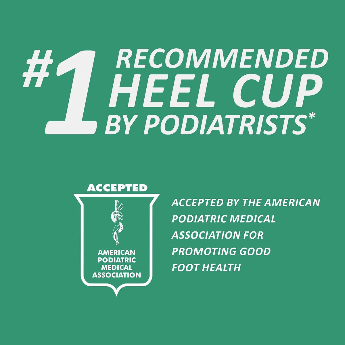Tuli's Heavy Duty Heel Cups inside athletic shoe placement